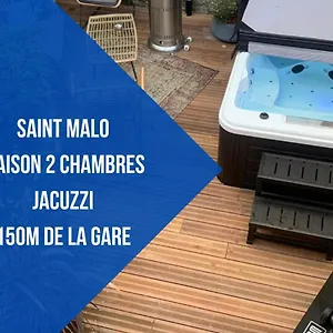 Malo - Jolie Maison Avec Jacuzzi 150m Gare Hébergement de vacances